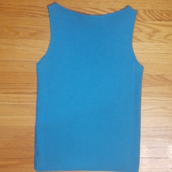 Blue top by Ellen Tracy. - Picture 3 of 3